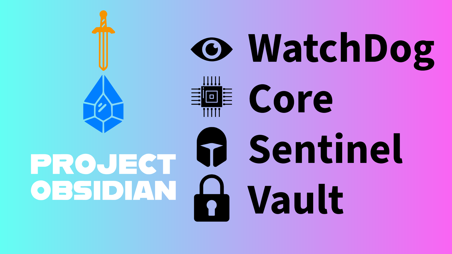 Project Obsidian Banner